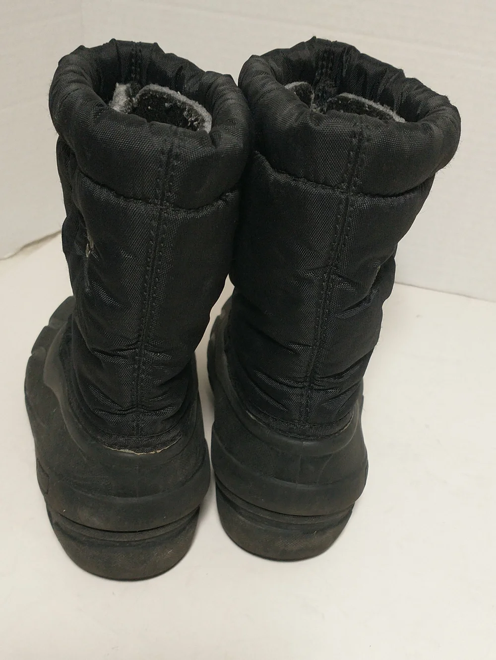 Sorel Cub Winter Boots, Waterproof / Warm, Size 12, Black, Removable Felt Liners